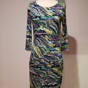Anthropologie Cluny layered  dress, multicolored